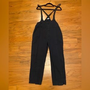 Black Overalls Large